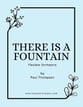 There is A Fountain Orchestra sheet music cover